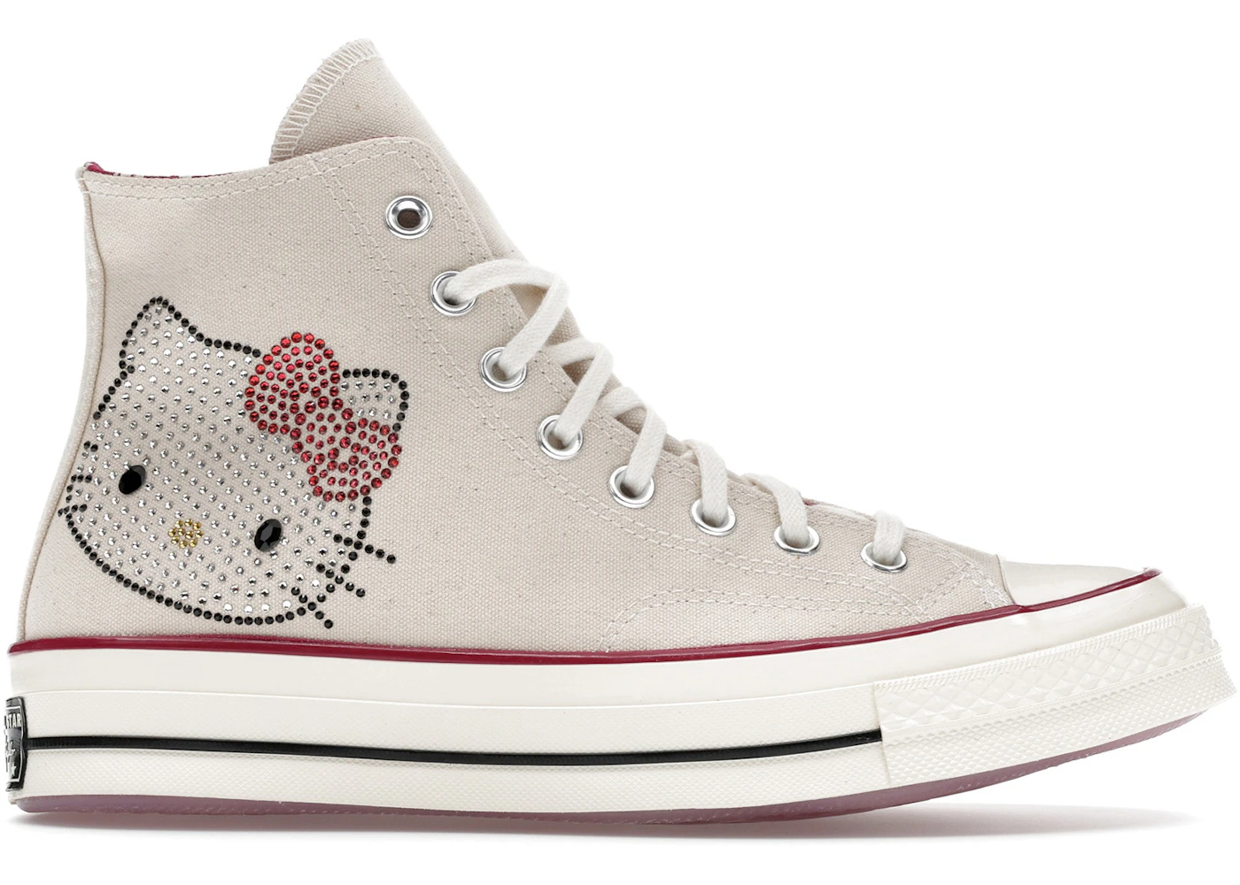 Converse Chuck 70 Hi Hello Kitty Swarovski Egret